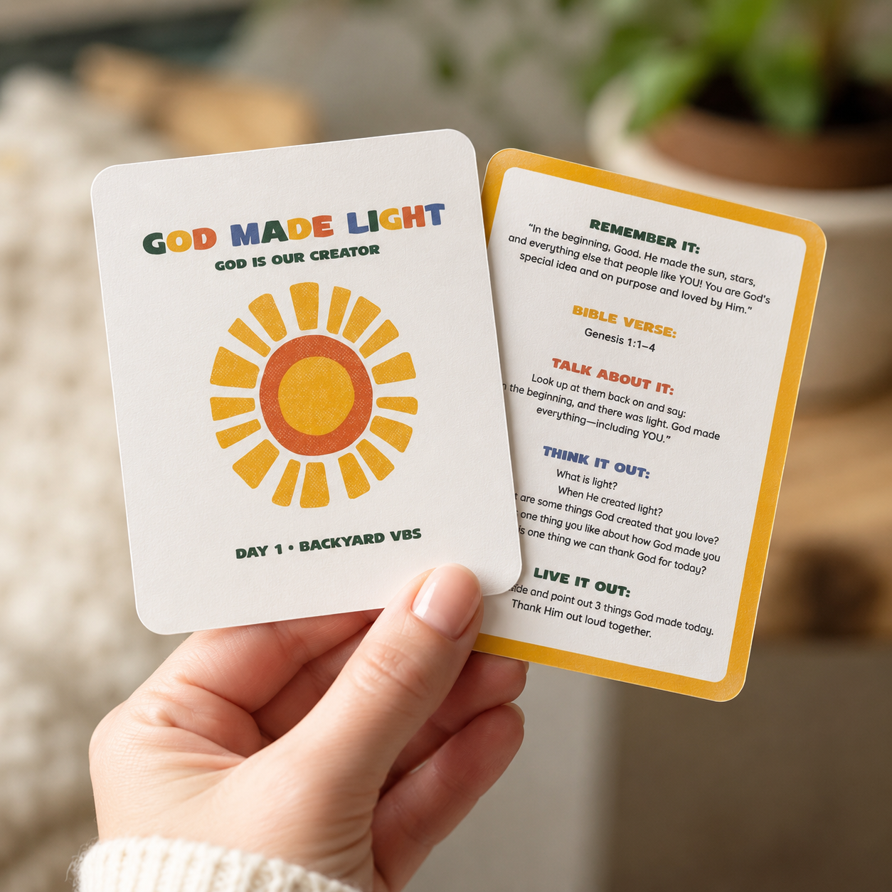 Family Discipleship Cards
